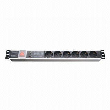 Alemania Enchufe 6-way 16A PDU